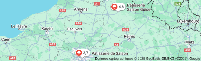 pâtisseries de saison