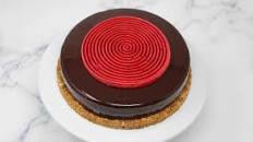 entremet chocolat framboise