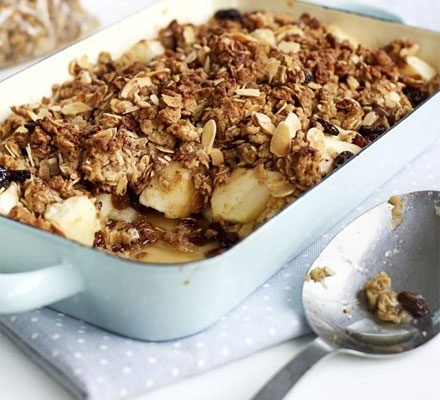 crumble au pomme