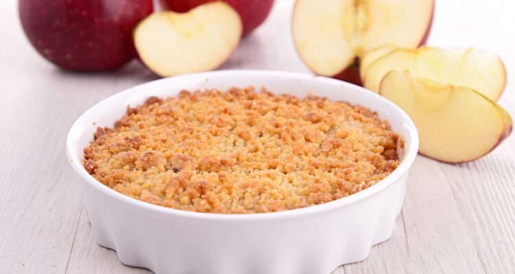 crumble aux pommes