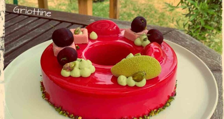 entremet pistache