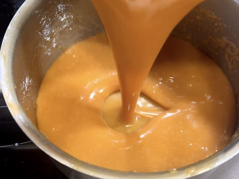 entremet pomme caramel