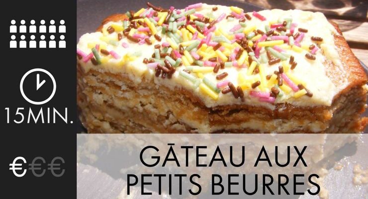 gateau au petit beurre