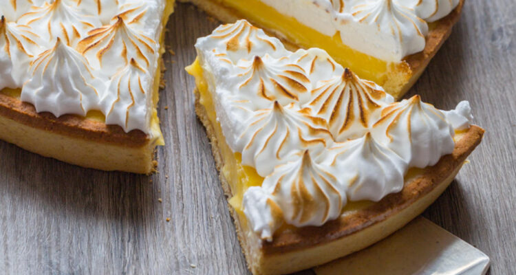 tarte aux citron meringuée