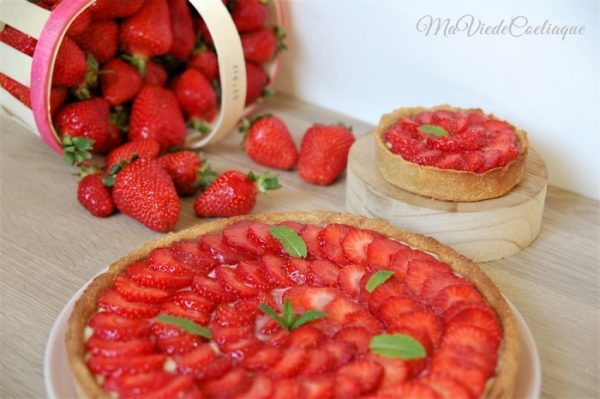 tarte aux fraises