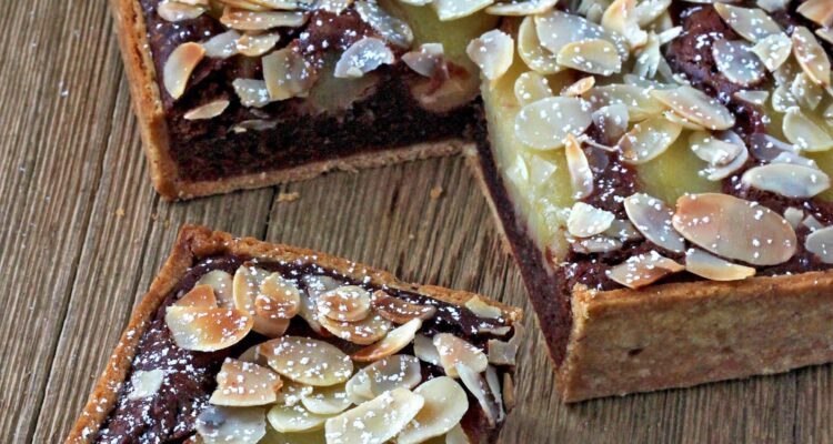 tarte aux poires chocolat
