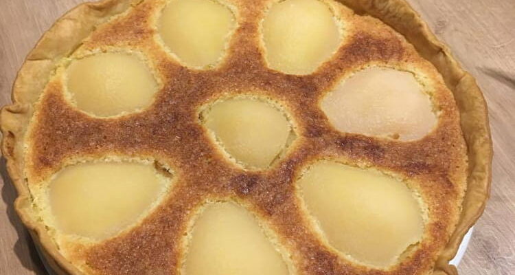 tarte à la poire