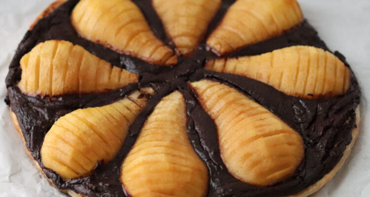 tarte poire chocolat
