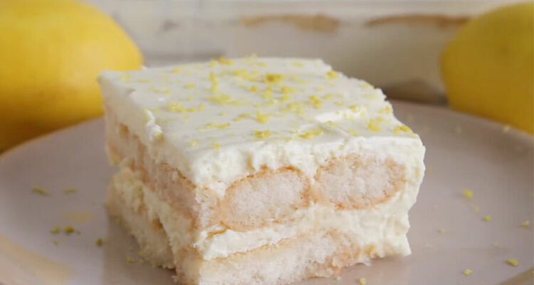 tiramisu citron