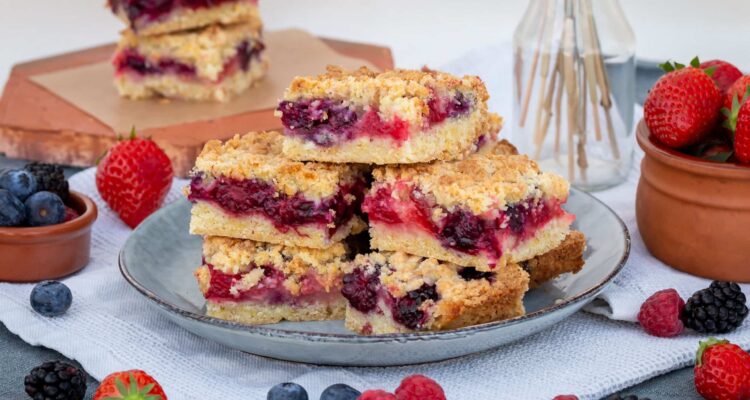 crumble aux fruits rouges