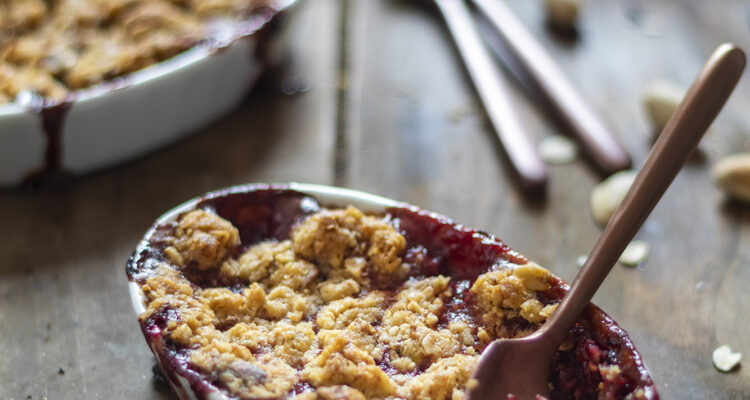 crumble fruit rouge