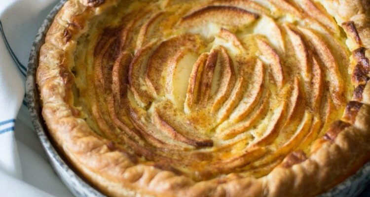 tarte aux pomme normande