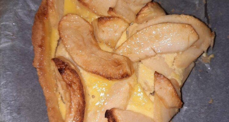tarte aux pommes à la normande