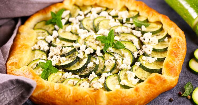 tarte au courgette