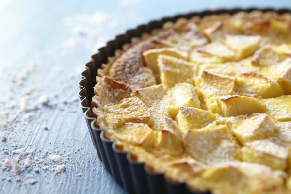 tarte aux pommes simple