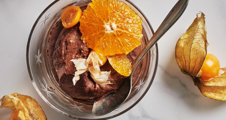 mousse au chocolat traditionnelle