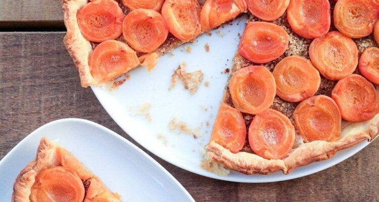 tarte au abricot