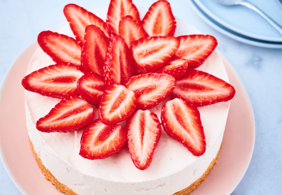 cheesecake fraise
