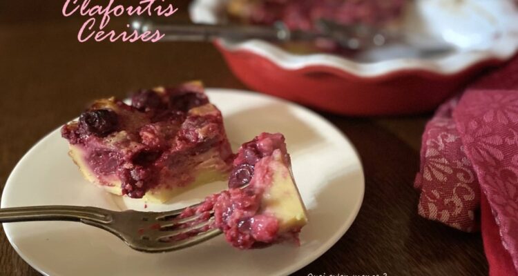 clafoutis cerise facile