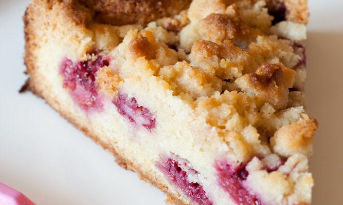 crumble framboise