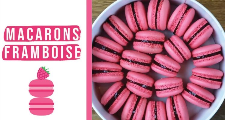 macaron framboise