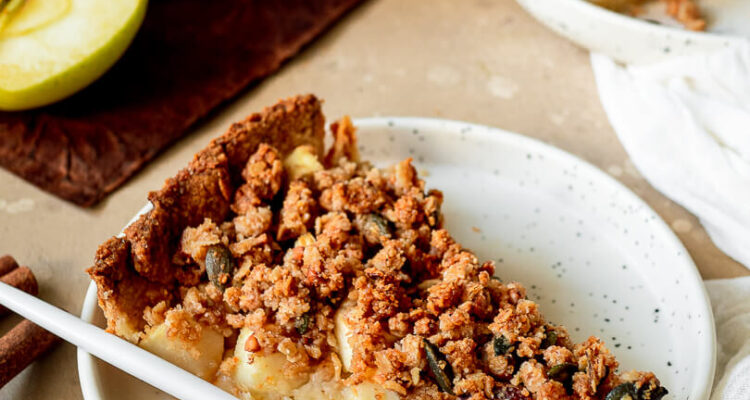 tarte aux pommes crumble