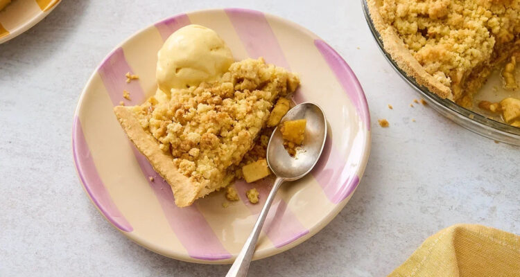 tarte crumble pomme