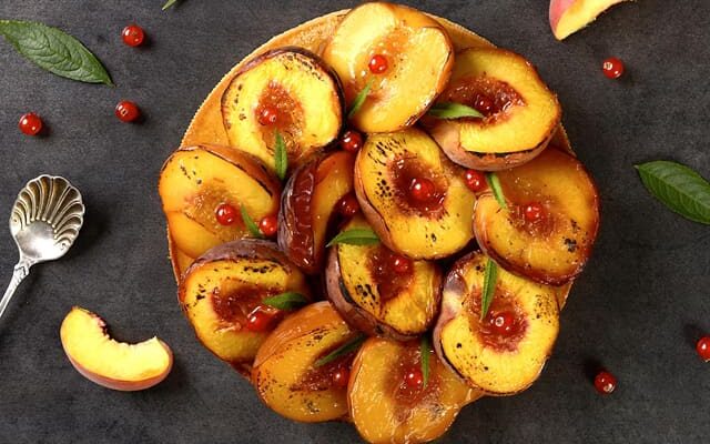 tarte peche