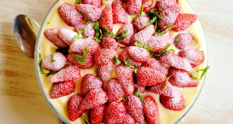 tiramisu fraise cyril lignac